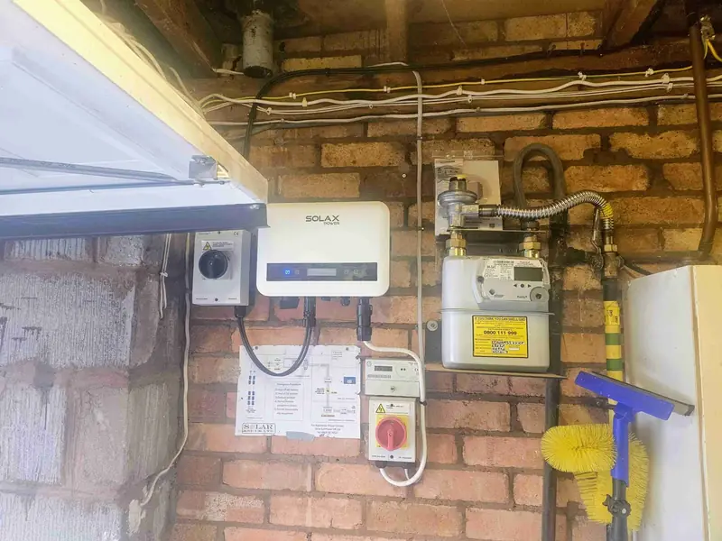 SolaX Inverter Installation Near Meter